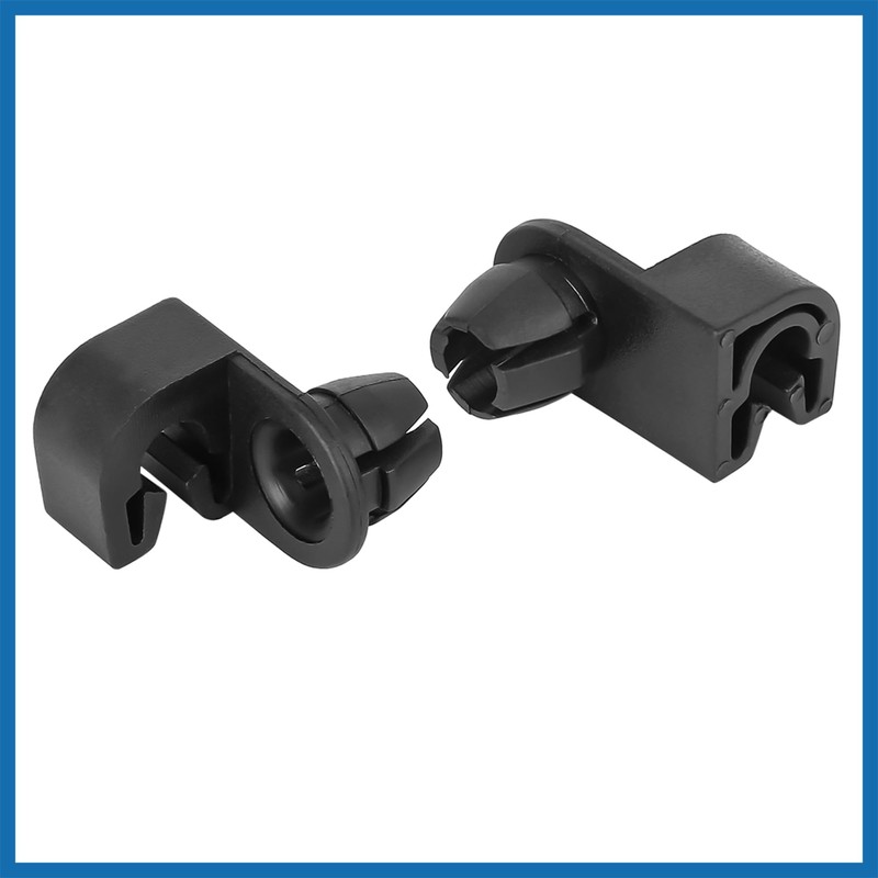 A ABSOPRO 10pcs 25.4mm Plastic Car Hood Prop Rod Clip