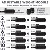 APEXUP 10lbs/Pair Adjustable Ankle Weights for Women and Men, Modularized