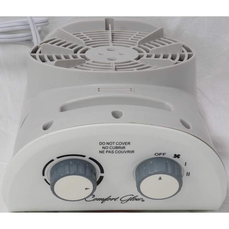 Comfort Glow EFH1518 Electric Fan Heater, White