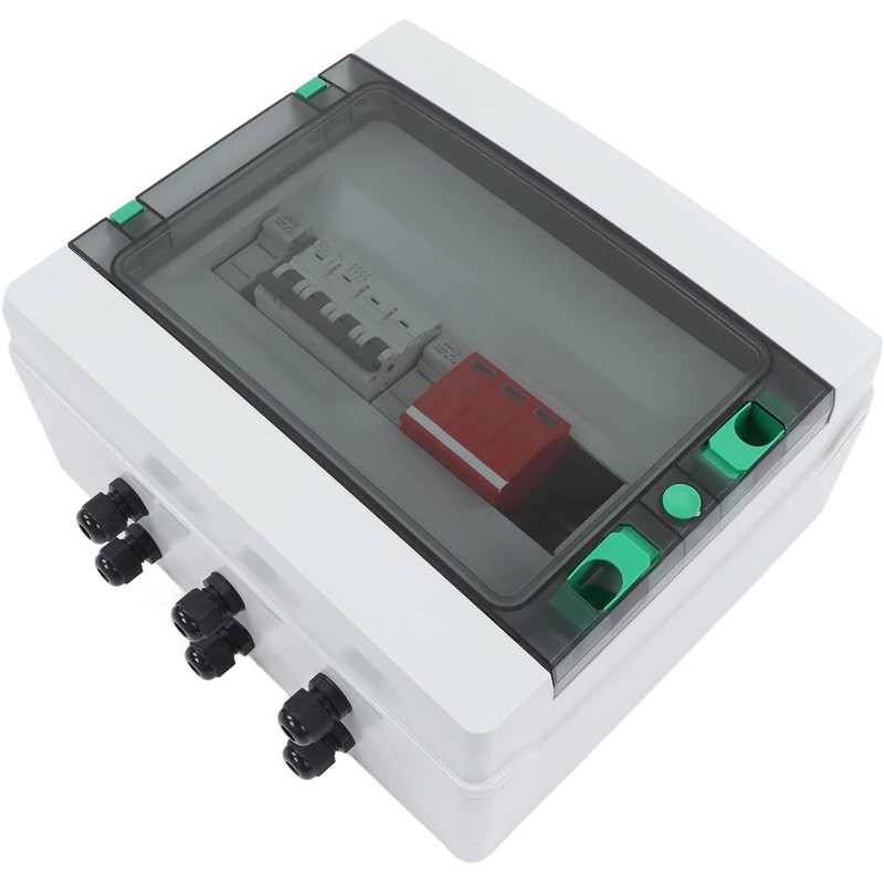 Caja combinadora fotovoltaica fiable protector de sobretensiones para panel solar,