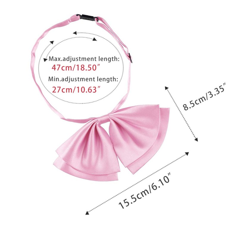 Allegra K School Ribbon, Ribbon Tie, Uniform Ribbon, Bowtie, Bowtie,