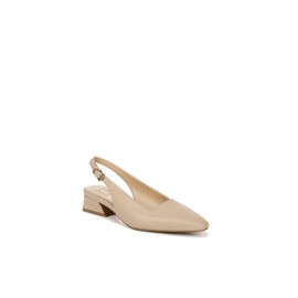 Naturalizer Women's Ginger Snip Toe Slingbacks Pump, Barely Nude, 6 Wide