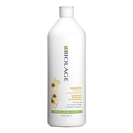 Biolage Acondicionador SmoothProof | Controla la Humedad y Da Suavidad, Desenreda y Elimina el Frizz | Para Cabello Rebelde y con Frizz | Vegano | 1L