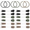 Oruola Trouser Twists,12pcs Elastic Boot Bands Twists Leg Ties,Durable Boot