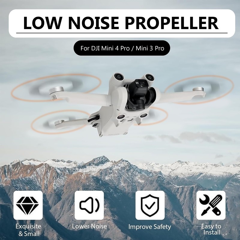 Bocguy Mini 3 Pro Propeller/Mini 4 Pro Propeller, 16 Pieces