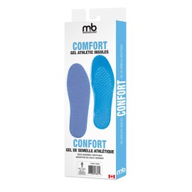 Moneysworth & Best Men's Gel Athletic Anti-Shock Insole, 8-12
