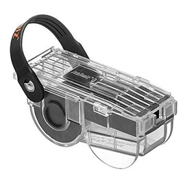 IceToolz Bike Chain Scrubber | Bicycle Cleaning Tool | Chain Scrubber Brushes | Chain Cleaner | Transparent black