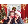 2.1 x 1.5 m Photo Background Christmas Window Winter Snow