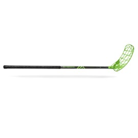 Oxdog | Floorball Schläger Unihockey Stock - Fusion Light 32, Dark Grey/Green IFF Zertifikat, super Handling, optimale Kontrolle (Schaftlänge 82 / Gesamtlänge 93 cm, Rechte Hand Oben (Linksauslage))