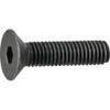 Trusco Y808-0612 Hex Socket Countersunk Bolt, Black Dyed, Full Thread,