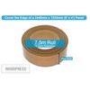 WoodPress® 30mm Beech Wood Style Laminate Melamine Edging, Pre-Glued Veneer