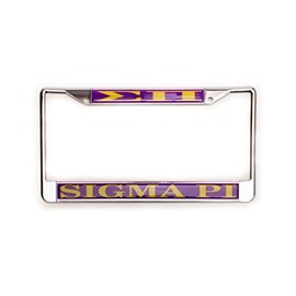 Sigma Pi License Plate Frame