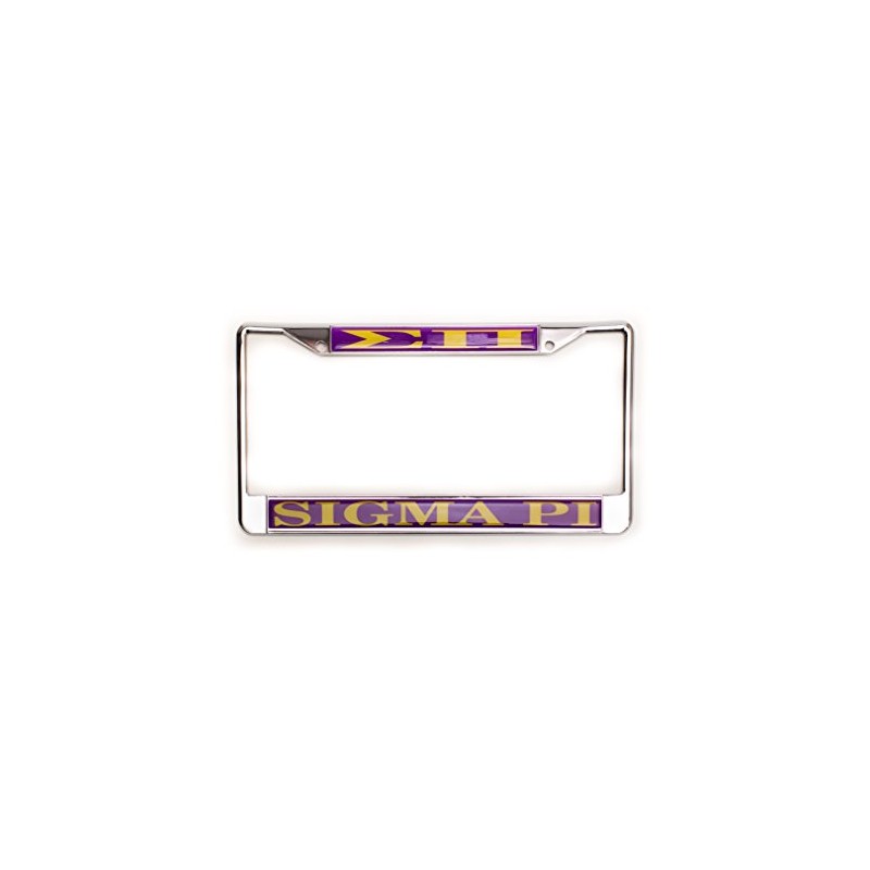Sigma Pi License Plate Frame