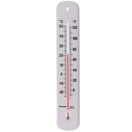 Room Thermometer 215mm - Made in UK for Home Office Garden or Greenhouse Indoor and Outdoor