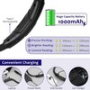 LUXJET Book Light for Reading and Crocheting Rechargeable Neck Light