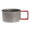 Ebanyu (EVERNEW) titanium cup 400FD RED EBY265R