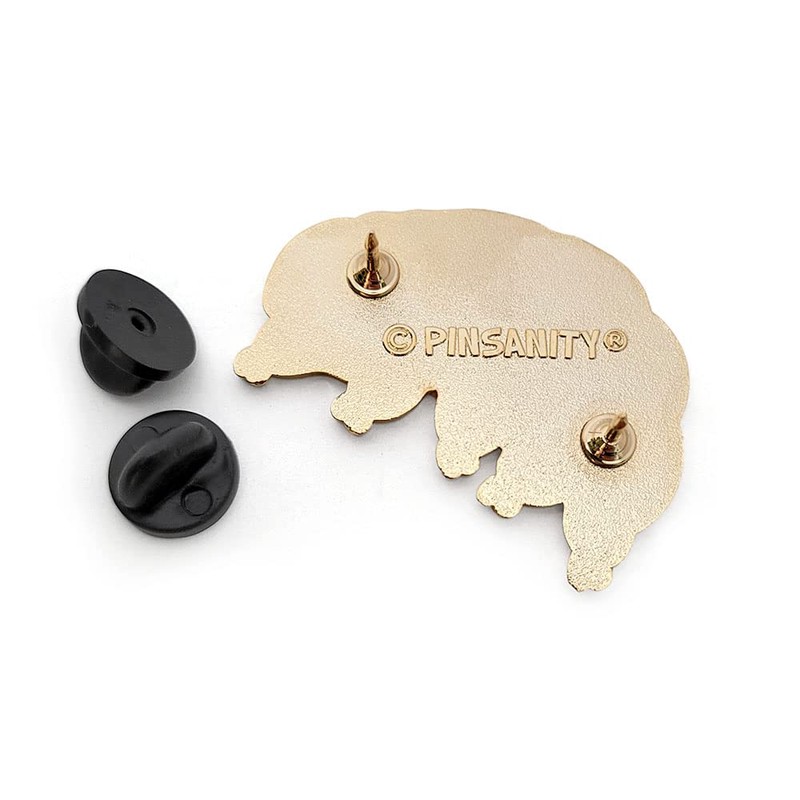 Pinsanity Tardigrade 'Water Bear' Enamel Lapel Pin