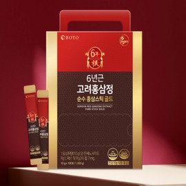 Botu 6-year-old Korean red ginseng extract pure red ginseng stick gold gift 100p / 보뚜 6년근 고려홍삼정 순수 홍삼스틱 골드 선물 100p