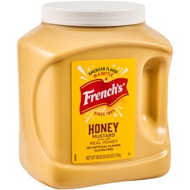 French's Honey Mustard, 105 oz (Pack of 2) - Two 105 Ounce Containers of Honey Mustard Dipping Sauce, Best for Use on Sandwiches, Burgers, Sides and More