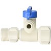 John Guest PASVPP5 Angle Stop Adapter Valve, 1/2" x 3/8"