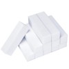 Senkary 12 Pack White Nail Buffer Block Sanding Block Files