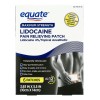 Equate Lidocaína Parches Para El Dolor De Espalda 6 Piezas