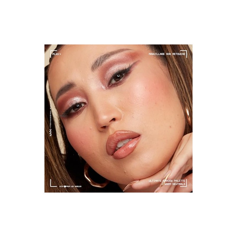 Nyx Professional Makeup, Paleta De Sombras, Ultimate Shadow Palette, Tono