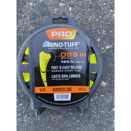 Rino-Tuff, Shakespeare Rino-Tuff Pro Universal Fit .095 yellow Trimmer Line 125ft spool length New