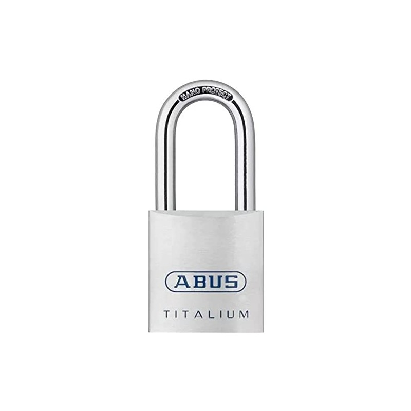 ABUS 80ti/40HB40 40 x 40mm Carded Titalium Padlock with Long