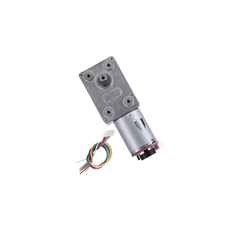 FTVOGUE Motor Reductor de DC 12V Encoder de Motor de