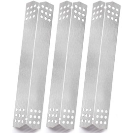 Set of 3 BBQ Heat Plates Heat Shields for Grillmaster 720-0737, Nexgrill 720-0896C 720-0896CA 720-0896B 720-0898 720-0864 720-0864R 720-0925S Replacement Parts, Stainless Steel Flame Tamers