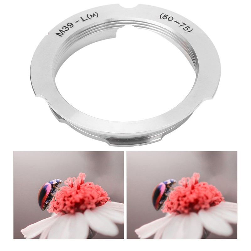 M39‑LM Lens Adapter Ring Aluminium Alloy High Precision Lens Adapter
