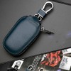 KF-Premium Car Key Holder Case Leather Chain Wallet Bag Cover
