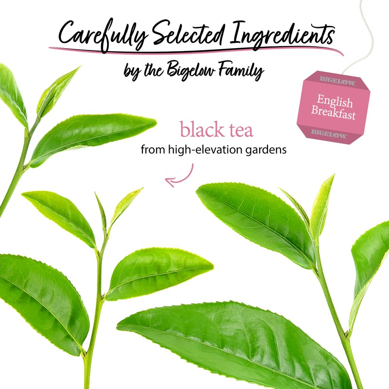 Bigelow Tea English Breakfast Caffeinated Black Tea, 20 Count, Pack