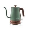 Keebar Gooseneck Electric Kettle, Electric Tea Kettle Stainless Steel, Pour