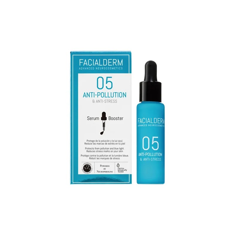 Sérum Facialderm Anti-Polución y Luz Azul Anti-Pollution Blue Light Serum,