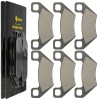 Celox Front Rear Brake Pads for Arctic Cat 650 Auto