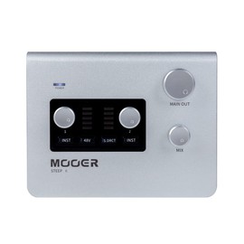 Mooer Step II, Multi-Platform Audio Interface (Silver)