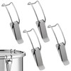 4pcs Toggle Latch Catch Lock,Spring Toggle Latch Hasp,Stainless Steel Tension