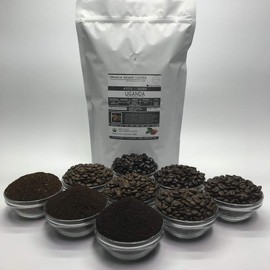 Northern Africa, Uganda (2-Pound Bag) Premium Arabica Coffee Freshly Custom Roasted Today (Medium Roast/Whole Bean) Customized Roast Or Grind Is Available By Messaging Us At Time Of Checkout