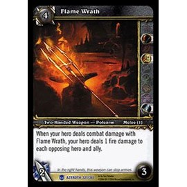 Warcraft Flame Wrath - Heroes of Azeroth - Rare [Toy]