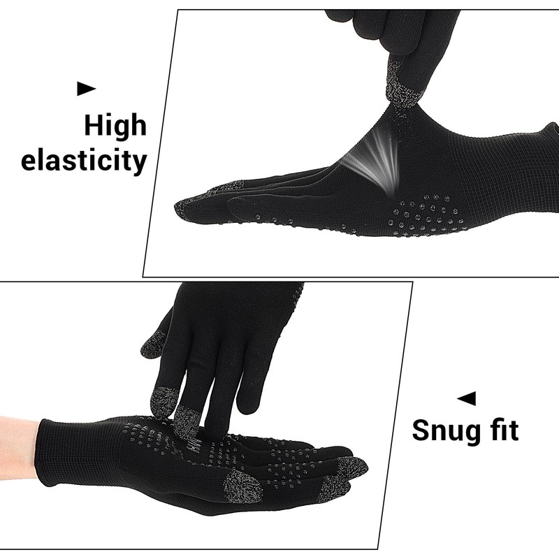 Ptwola Ultra-Thin Mobile Gaming Gloves Touchscreen Gaming Gloves Anti-Sweat Mobile