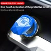JNNJ Metal Car Ignition Button Cover, Ignition Pressure Switch Cover,