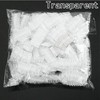 100pcs Disposable Transparent Ear Cover Sleeve Bath Shower Salon Hair