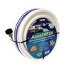Valterra AquaFresh High Pressure Drinking Water Hose, Water Hose Hookup for RV - 1/2" x 50', White