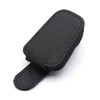 Sunglass Holder for Car Visor Magnet Leather Car Sunglasses Holder