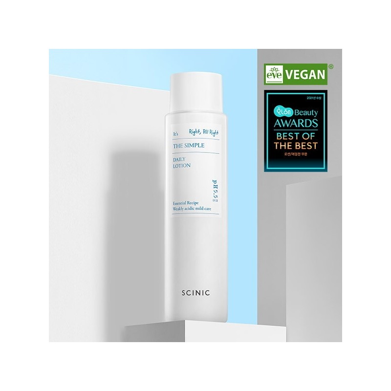 Scinic The Simple Calming Lotion 145ml / 싸이닉 더 심플