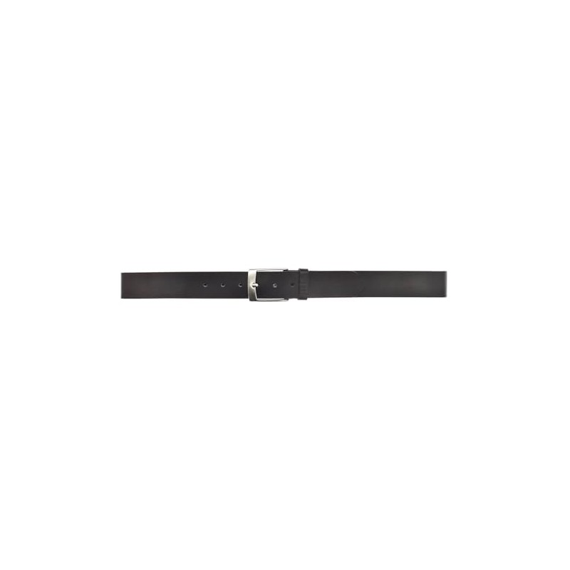 H.I.S 40 mm men's leather belt W90 black, can be