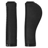 Brooks Ergonomic Rubber Grips (130+130mm) - Black-New22 Unisex Adult Handlebars,