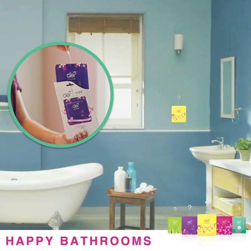Godrej aer Pocket - Bathroom Fragrances - 3 x 10